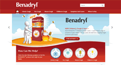 Desktop Screenshot of benadryl.com.au