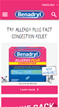 Mobile Screenshot of benadryl.com
