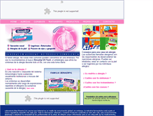 Tablet Screenshot of benadryl.com.ar