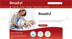 Desktop Screenshot of benadryl.co.nz