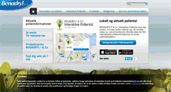 Desktop Screenshot of benadryl.dk
